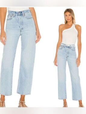 Levi's Ribcage Straight Ankle Jeans